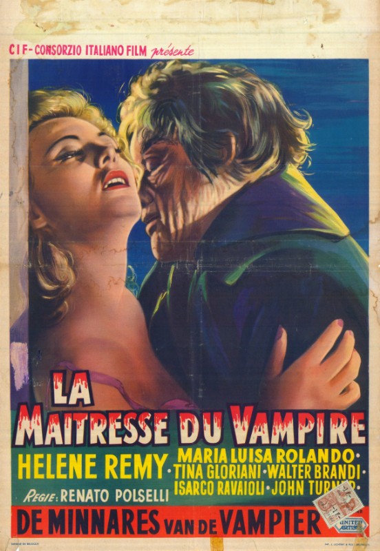 Repro 30x40cm - AMANTE DEL VAMPIRO (l') - Belge