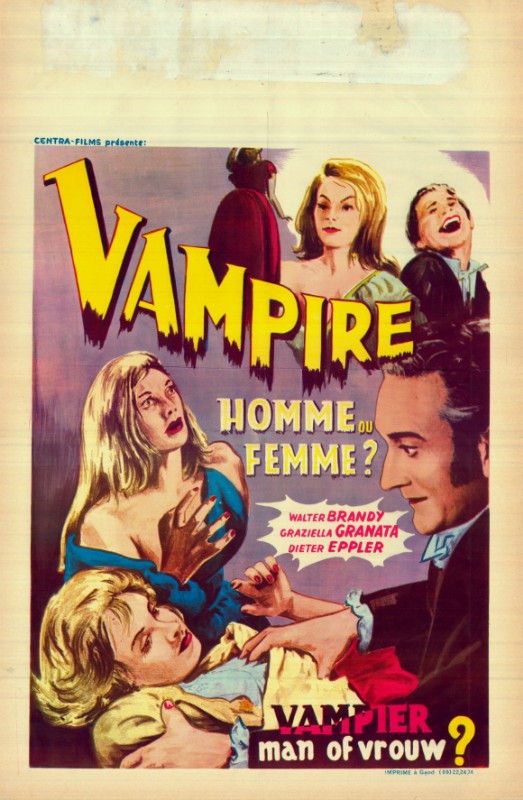 Repro 30x40cm - MASSACRE DES VAMPIRES (le) - Belge