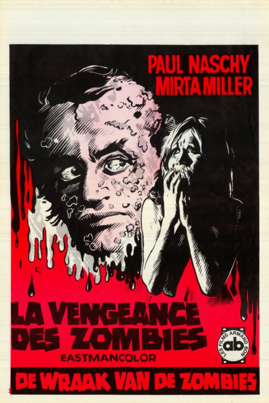 Repro 30x40cm - REBELION DE LAS MUERTAS (la) - Belge