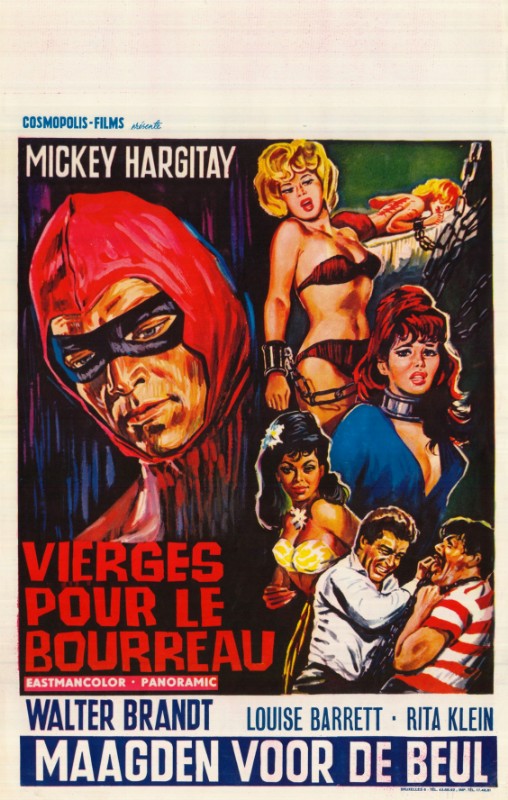 Repro 30x40cm - VIERGES POUR LE BOURREAU - Belge