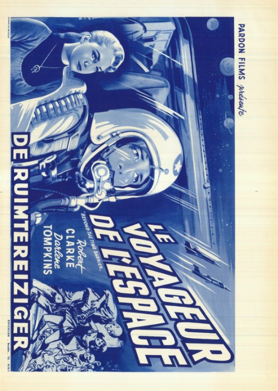 Repro 30x40cm - BEYOND THE TIME BARRIER - Belge