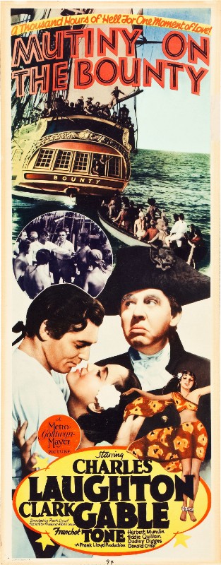 Repro 30x40cm - REVOLTES DU BOUNTY (les) - U.S. B