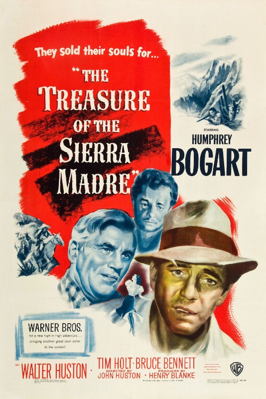 Repro 30x40cm - TRESOR DE LA SIERRA MADRE (le) - U.S.