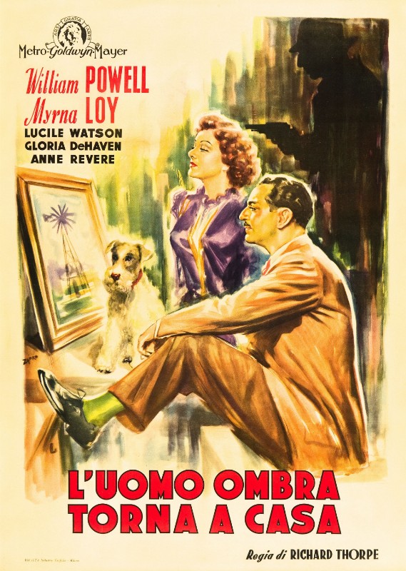 Repro 30x40cm - THIN MAN GOES HOME (the) - Italienne