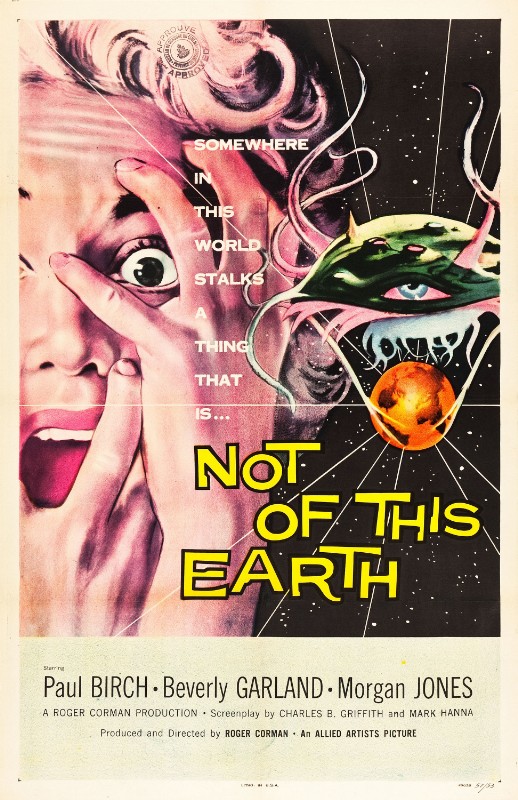 Repro 30x40cm - NOT OF THIS EARTH - U.S.