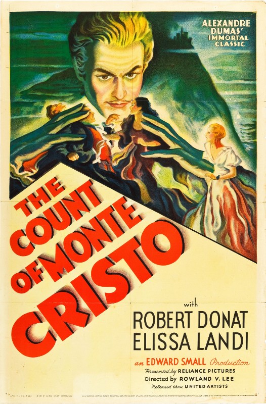 Repro 30x40cm - COMTE DE MONTE-CRISTO (le) - U.S.