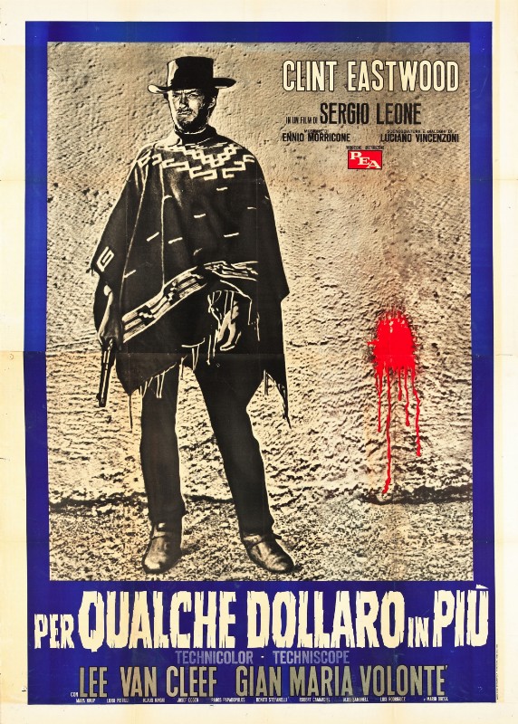 Repro 30x40cm - ET POUR QUELQUES $ DE PLUS - Italienne F