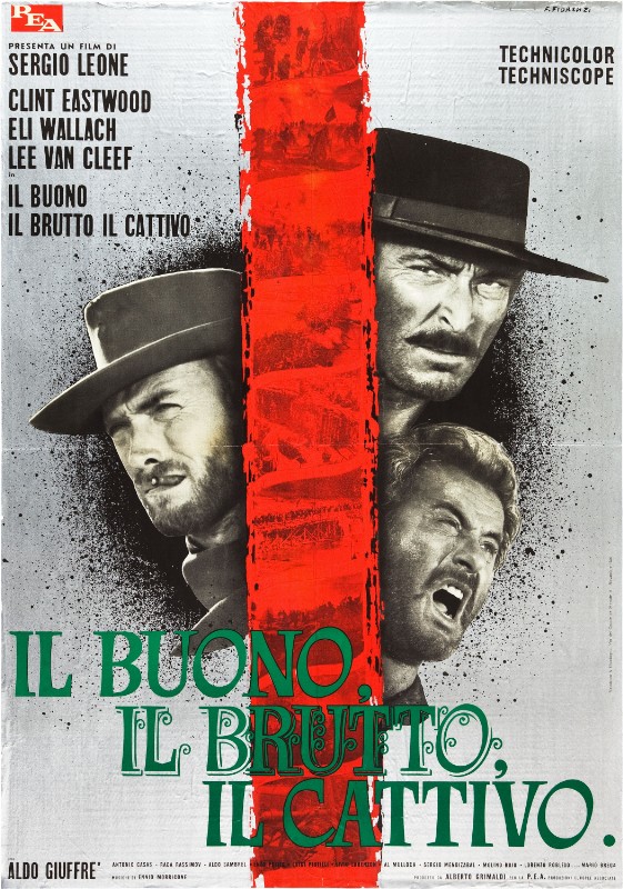 Repro 30x40cm - BON LA BRUTE ET LE TRUAND (le) - Italienne E