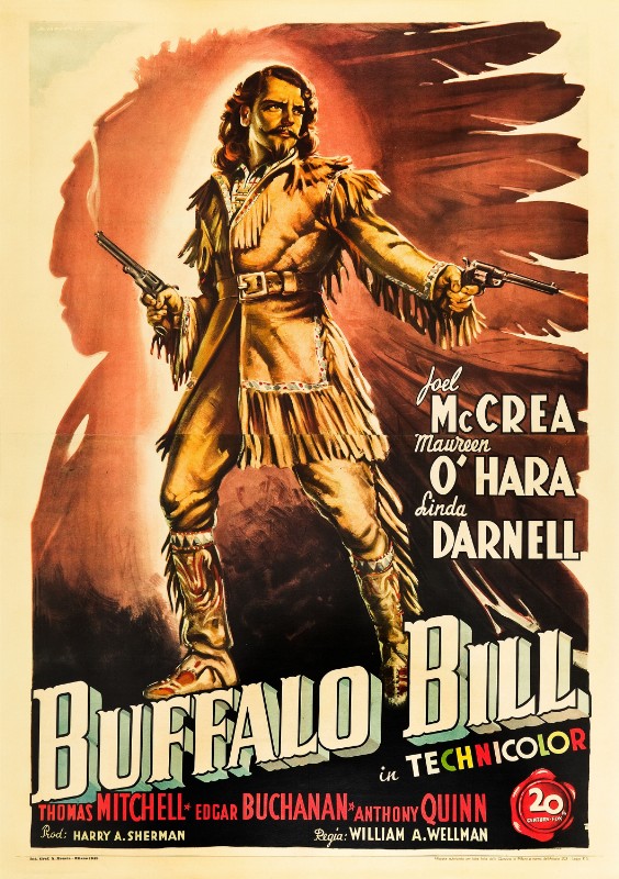 Repro 30x40cm - BUFFALO BILL - Italienne