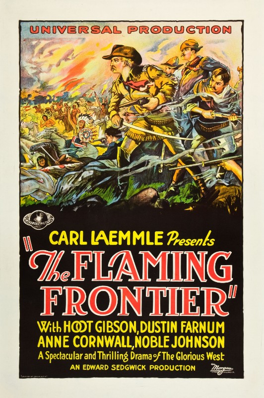 Repro 30x40cm - FLAMING FRONTIER (the) - U.S.