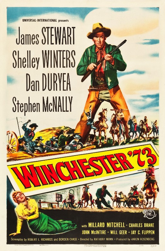 Repro 30x40cm - WINCHESTER 73 - U.S.