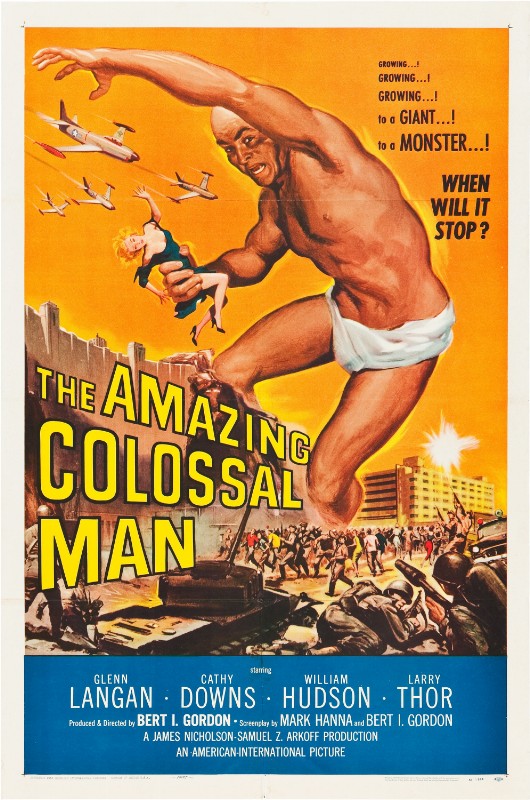 Repro 30x40cm - FANTASTIQUE HOMME COLOSSE (le) - U.S.