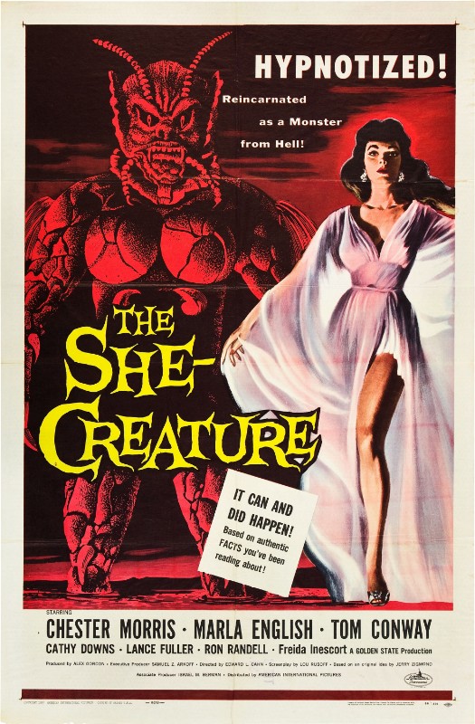 Repro 30x40cm - SHE-CREATURE (the) - U.S.