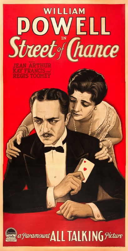 Repro 30x40cm - STREET OF CHANCE - U.S.