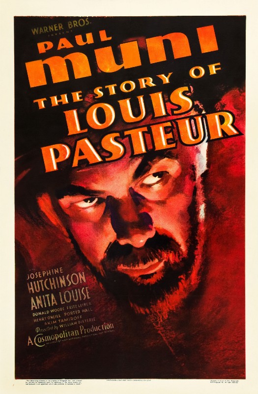 Repro 30x40cm - VIE DE LOUIS PASTEUR (la) - U.S.