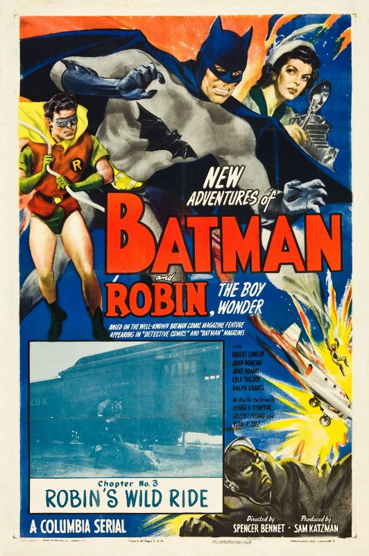 Repro 30x40cm - KING OF THE ROCKET MEN - U.S. B
