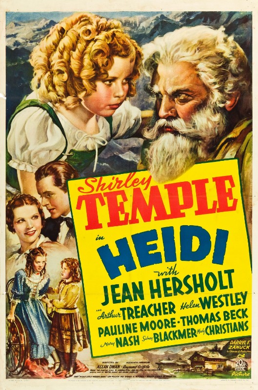 Repro 30x40cm - HEIDI, LA SAUVAGEONNE - U.S.