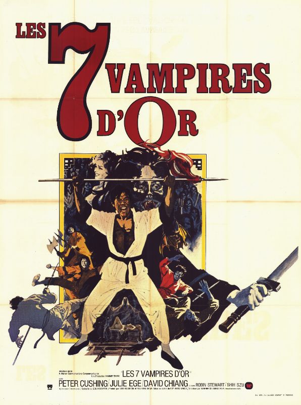 Affiche - SEPT VAMPIRES D'OR (les) - 120x160cm