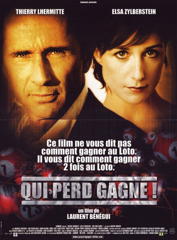Affiche - QUI PERD GAGNE - 40x55cm