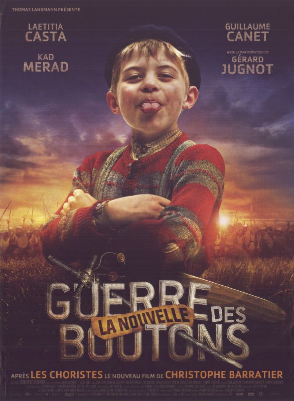 Affiche - NOUVELLE GUERRE DES BOUTONS (la) - 40x55cm