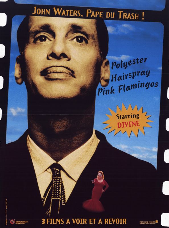 Affiche - JOHN WATERS, PAPE DU TRASH - 40x55cm