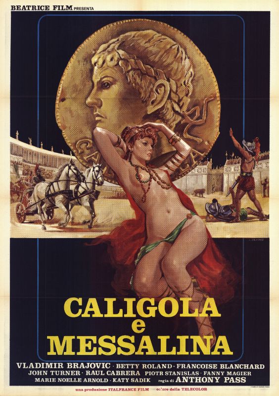 Affiche - CALIGULA ET MESSALINE - 100x140cm
