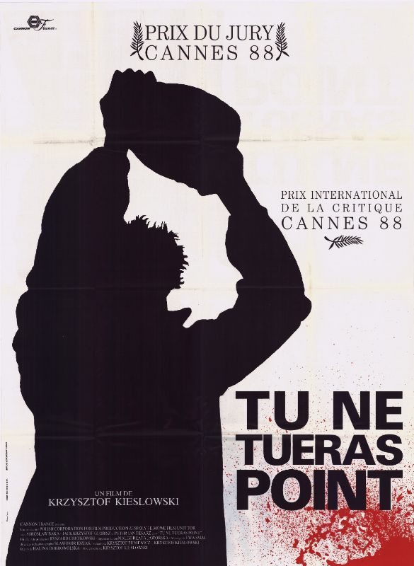 Affiche - TU NE TUERAS POINT - 120x160cm