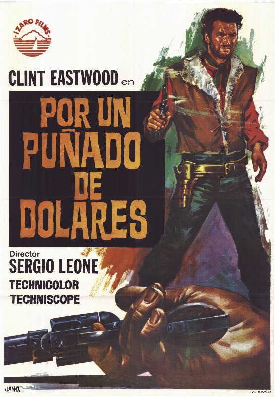 Affiche - POUR UNE POIGNEE DE $ - Ressortie 70x105cm