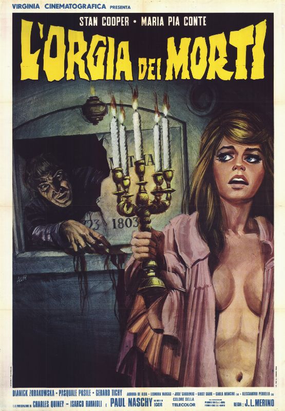 Affiche - ORGIES MACABRES - 100x140cm