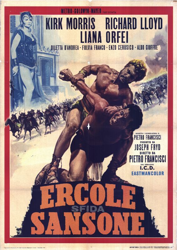 Affiche - HERCULE, SAMSON ET ULYSSE - 100x140cm