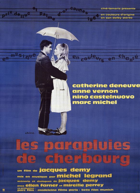 Affiche - PARAPLUIES DE CHERBOURG (les) - Ressortie 120x160cm