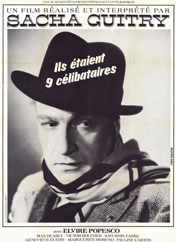Affiche - ILS ETAIENT NEUF CELIBATAIRES - Ressortie 120x160cm