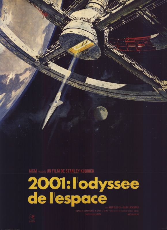 Affiche - 2001 L'ODYSSEE DE L'ESPACE - Ressortie 120x160cm