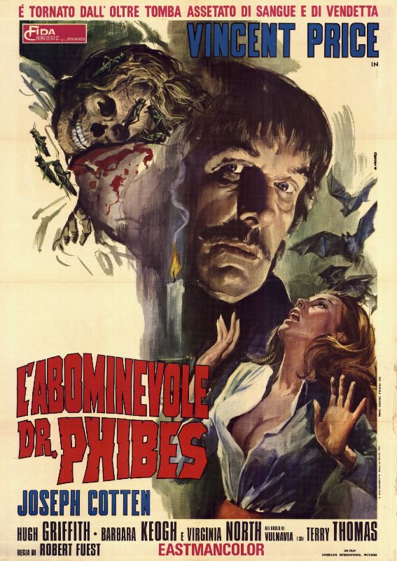 Affiche - ABOMINABLE DOCTEUR PHIBES (l') - 100x140cm