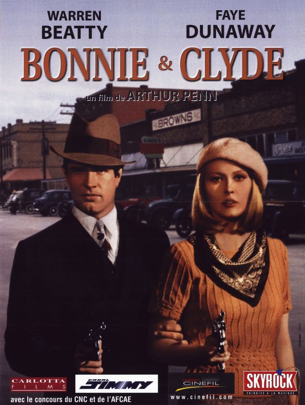Affiche - BONNIE AND CLYDE - Ressortie 40x55cm
