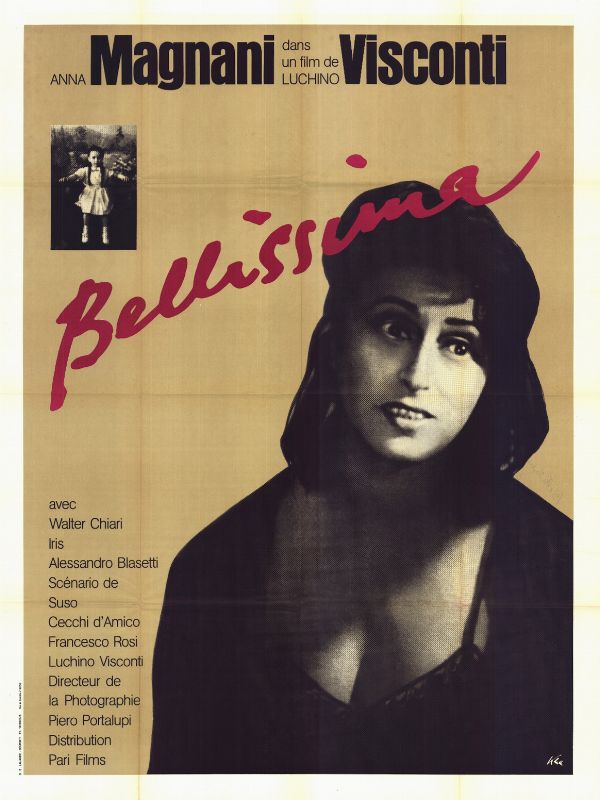 Affiche - BELLISSIMA - Ressortie 120x160cm