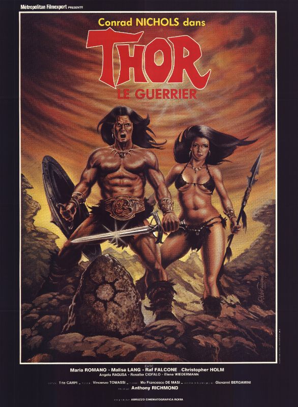 Affiche - THOR LE GUERRIER - 120x160cm