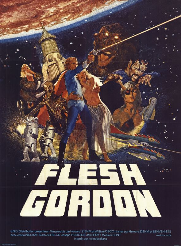 Affiche - FLESH GORDON - 120x160cm