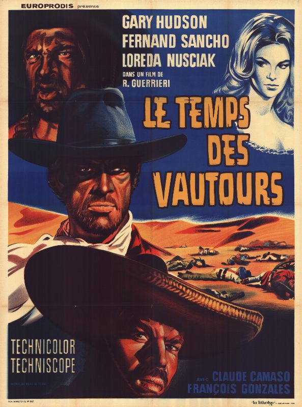 Affiche - TEMPS DES VAUTOURS (le) - 120x160cm