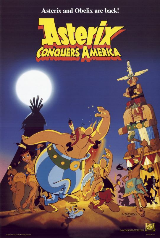 Affiche - ASTERIX ET LES INDIENS - 40x60cm