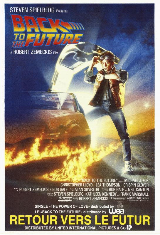 Affiche - RETOUR VERS LE FUTUR - 36x56cm