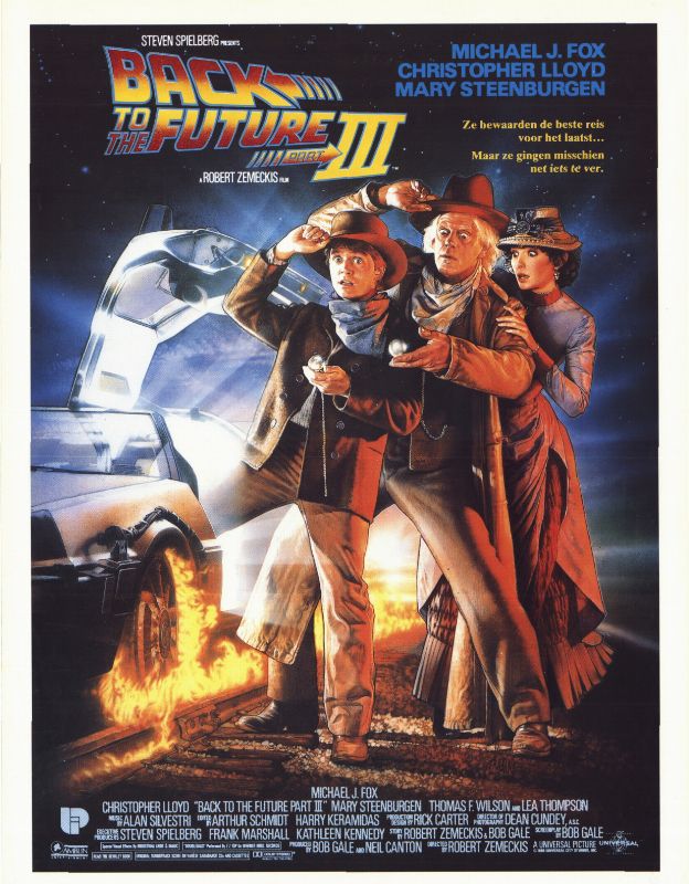 Affiche – RETOUR VERS LE FUTUR 3 – 36x56cm – intemporel