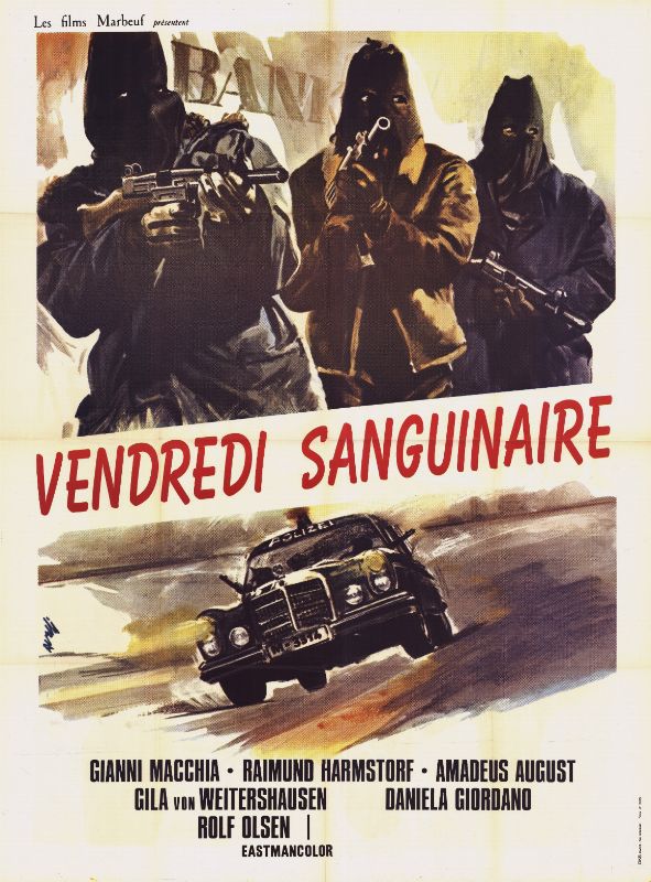 Affiche - VENDREDI SANGUINAIRE - 120x160cm