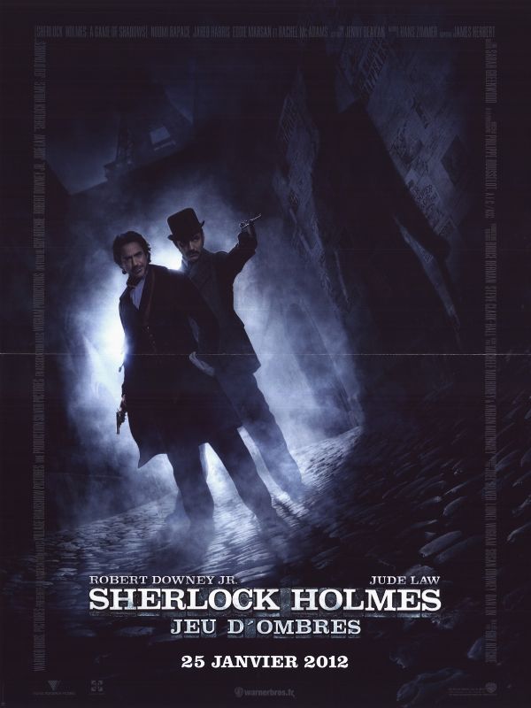 Affiche - SHERLOCK HOLMES : Jeu d'ombres - 40x55cm C