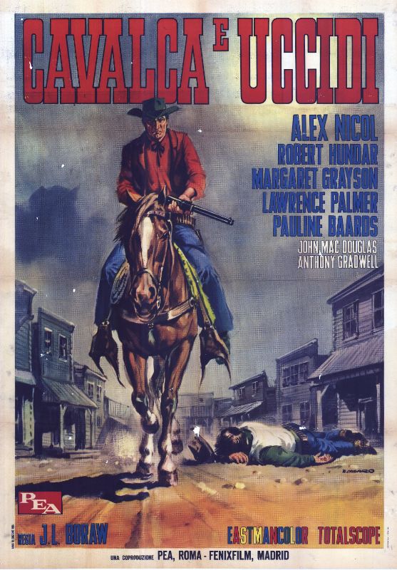 Affiche - CAVALCA E UCCIDI - 100x140cm