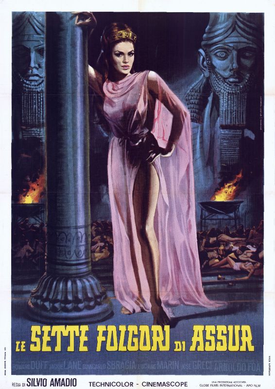Affiche - FOUDRES SUR BABYLONE - 100x140cm
