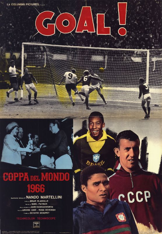 Affiche - COUPE DU MONDE 1966 - 66x100cm B