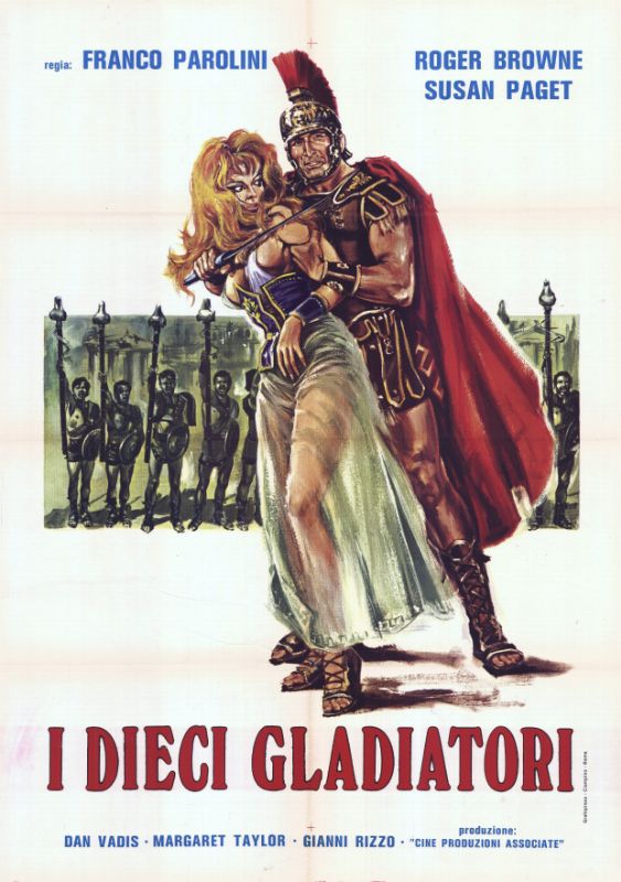Affiche - DIECI GLADIATORI (i) - 100x140cm