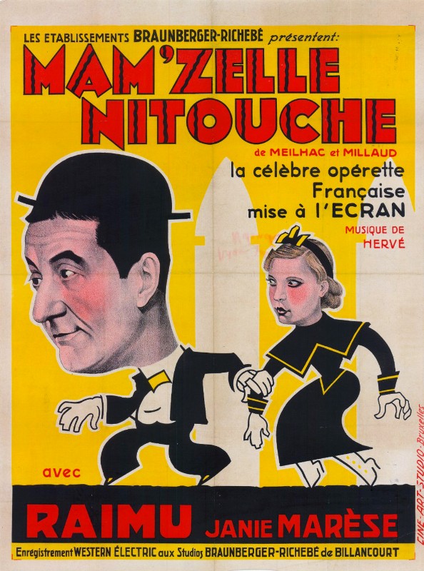 Affiche - MAM'ZELLE NITOUCHE - 60x80cm - BEL