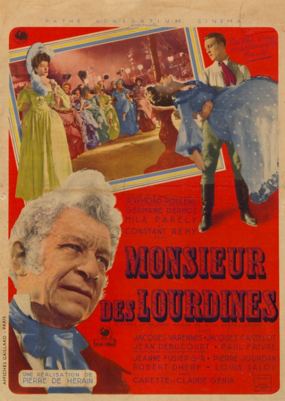 Affiche - MONSIEUR DES LOURDINES - 40x60cm